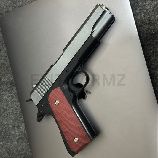 Silver Colt M1911 Airsoft Toy Gun Realistic Build, Durable Design & Perfect for Role Play