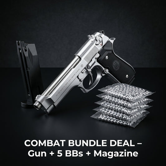 Beretta M92 Combo Deal – Gun + 5 BBs + Magazine