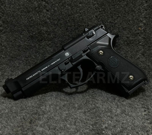 Black M92 Beretta Airsoft Toy Gun Realistic Design Safe Fun For Play