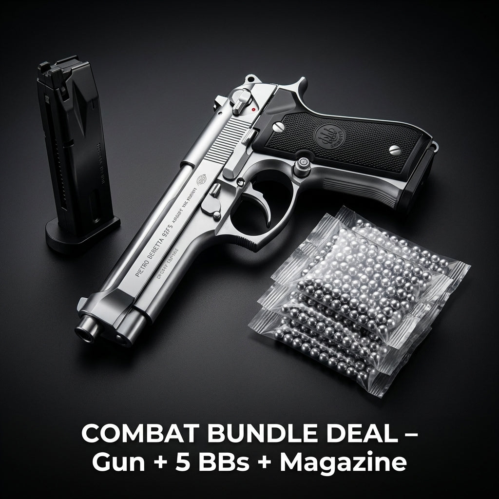 Beretta M92 Combo Deal – Gun + 5 BBs + Magazine